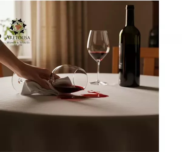 Φωτογραφία από  How does a red wine stain come out?