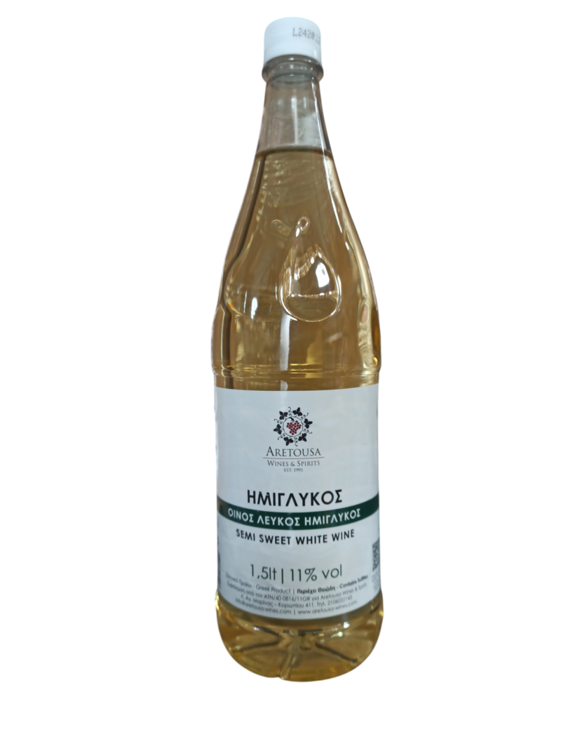 SEMI SWEET WHITE WINE  PET 1.5 Lt Φωτογραφία από SEMI SWEET WHITE WINE  PET 1.5 Lt