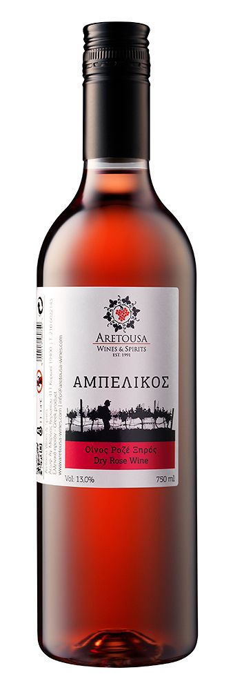 Dry Rose Wine Ampelikos  Φωτογραφία από Dry Rose Wine Ampelikos