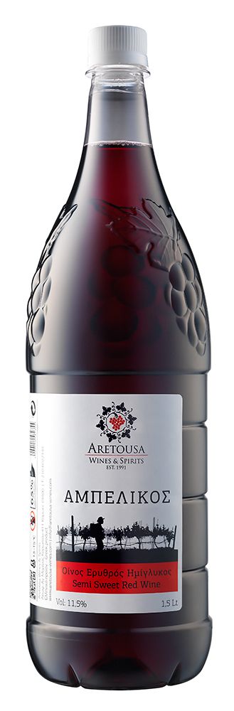 Φωτογραφία από Semi Sweet Red Wine Ampelikos 