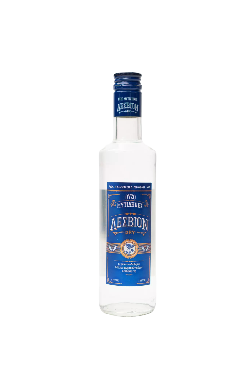 Φωτογραφία από Ούζο Λέσβιον 350ml | Premium Dry Ούζο Μυτιλήνης (Χωρίς Ζάχαρη)