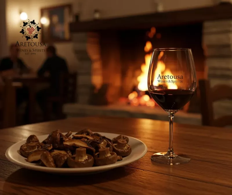 Φωτογραφία από Μανιτάρια τηγανητά με ούζο - Τηγανιά μανιταριών